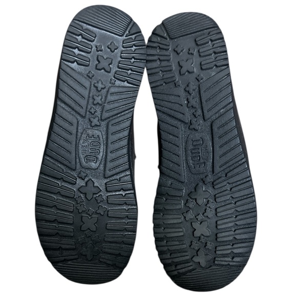 Hey Dude Shimmering Charcoal Black Loafers - Picture 6 of 6